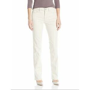 NYDJ NOT YOUR DAUGHTER'S JEANS 16 Marilyn Straight Leg Jeans New Clay Ivory